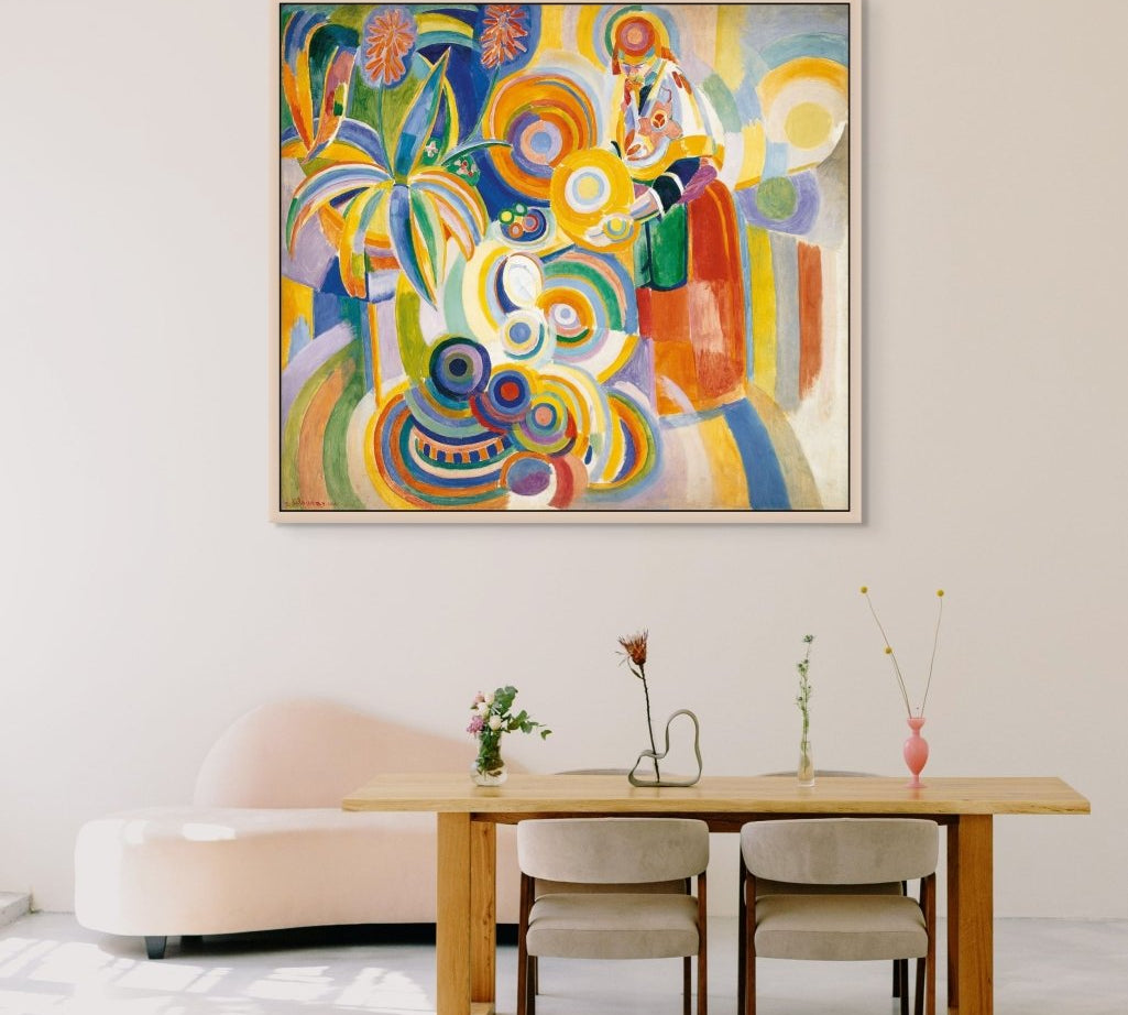 Portuguese Woman Robert Delaunay ReplicArt Oil Painting Reproduction