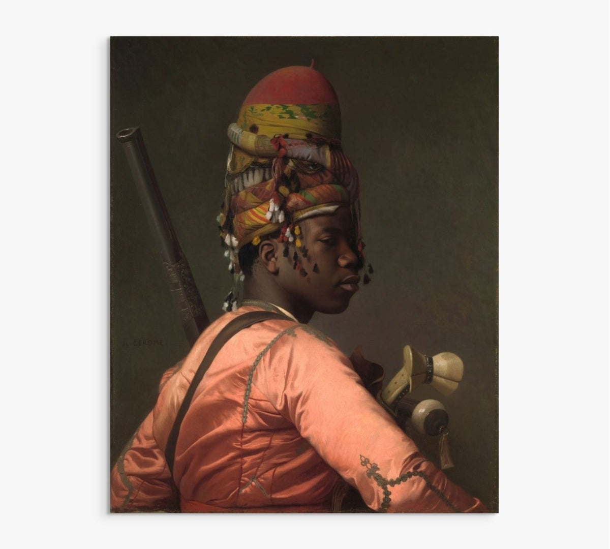 Bachi - Bouzouk Jean - Léon Gérome ReplicArt Oil Painting Reproduction