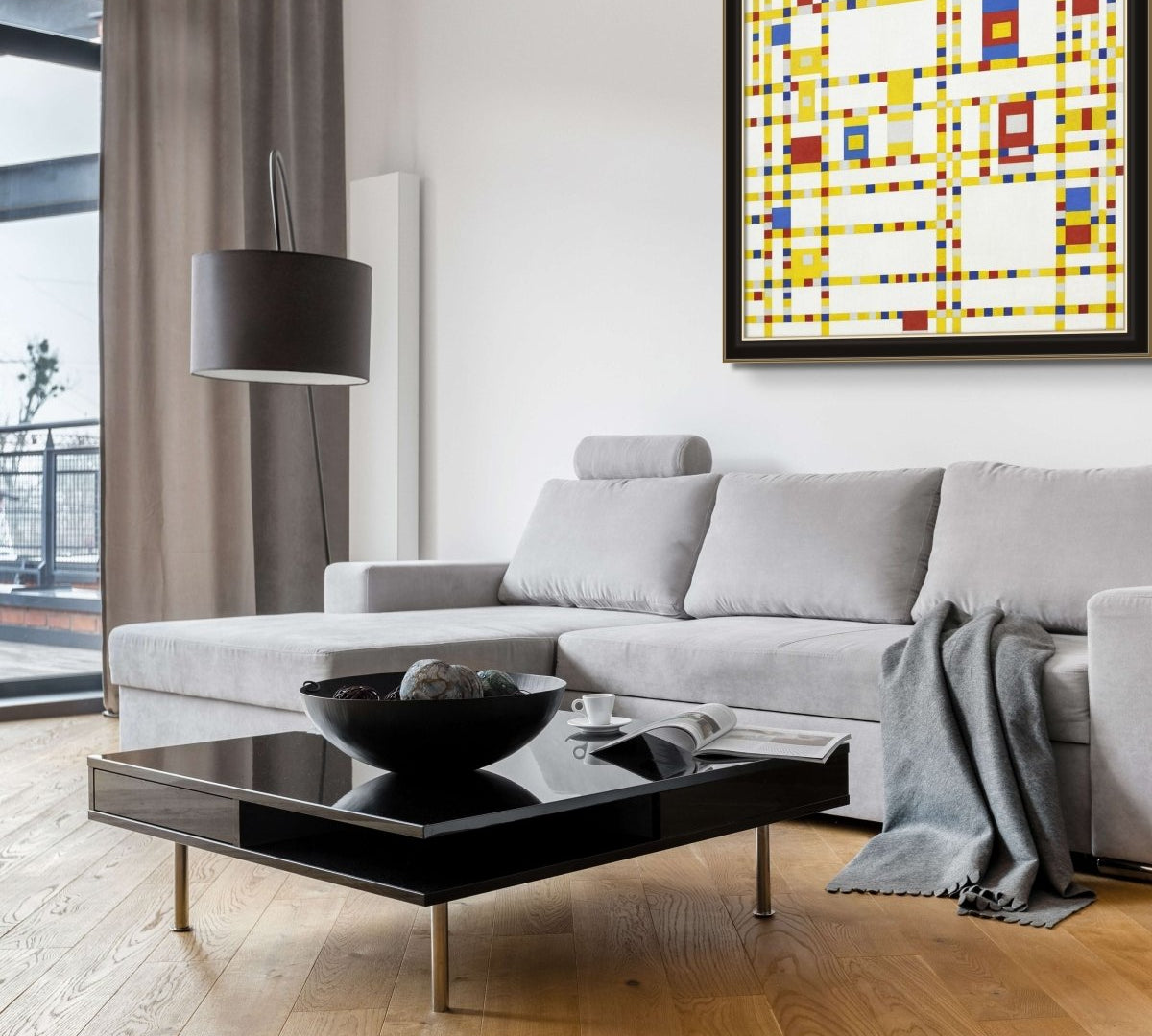 Broadway Boogie Woogie Piet Mondrian ReplicArt Oil Painting Reproduction