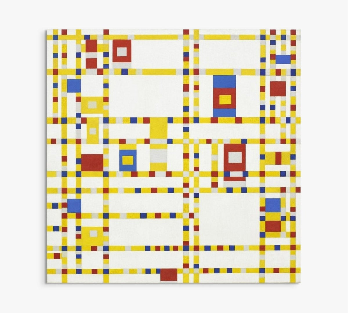 Broadway Boogie Woogie Piet Mondrian ReplicArt Oil Painting Reproduction