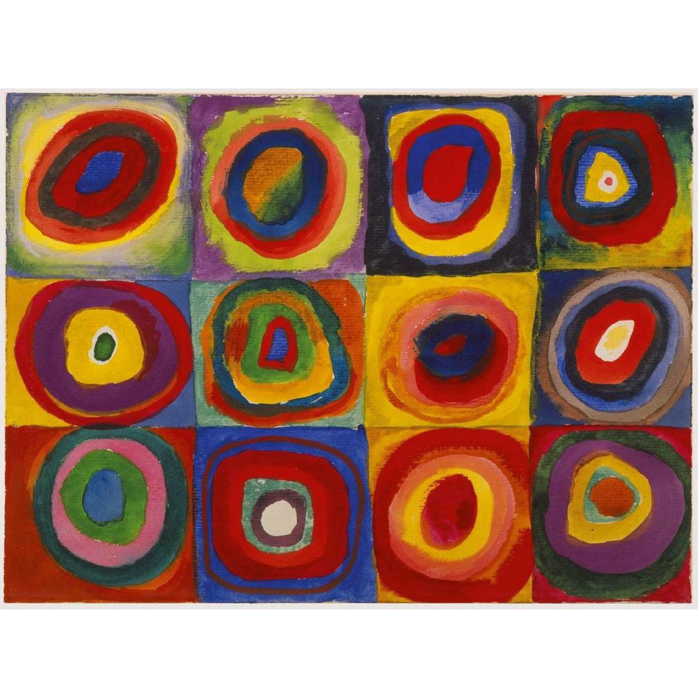Kandinsky around the circle best sale