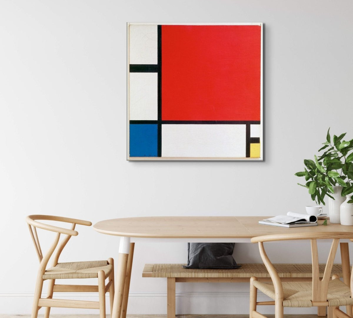 Composition with Red, Blue, and Yellow Piet Mondrian ReplicArt Oil Painting Reproduction