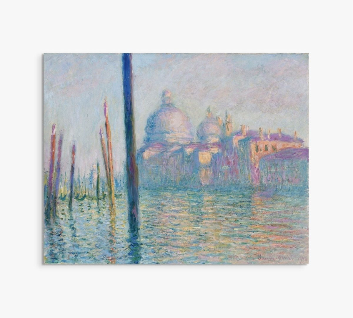 Le Grand Canal Claude Monet ReplicArt Oil Painting Reproduction