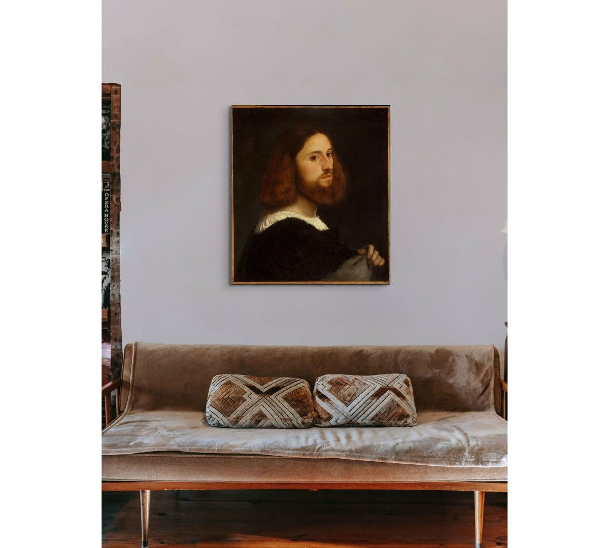 Portrait of a Man Titian ReplicArt Oil Painting Reproduction