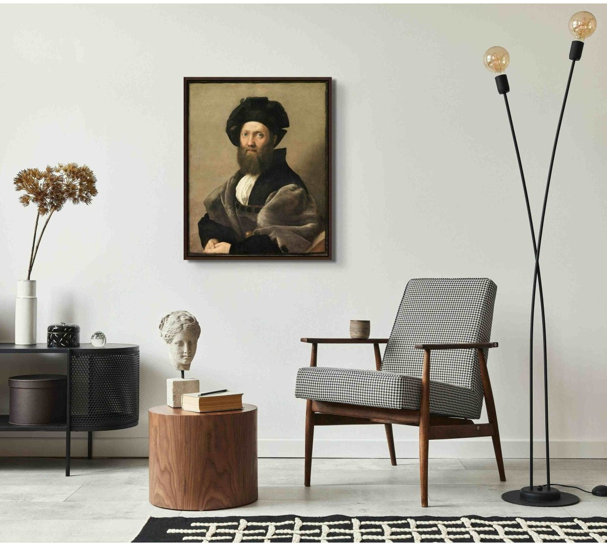 Portrait of Baldassare Castiglione Raphael ReplicArt Oil Painting Reproduction