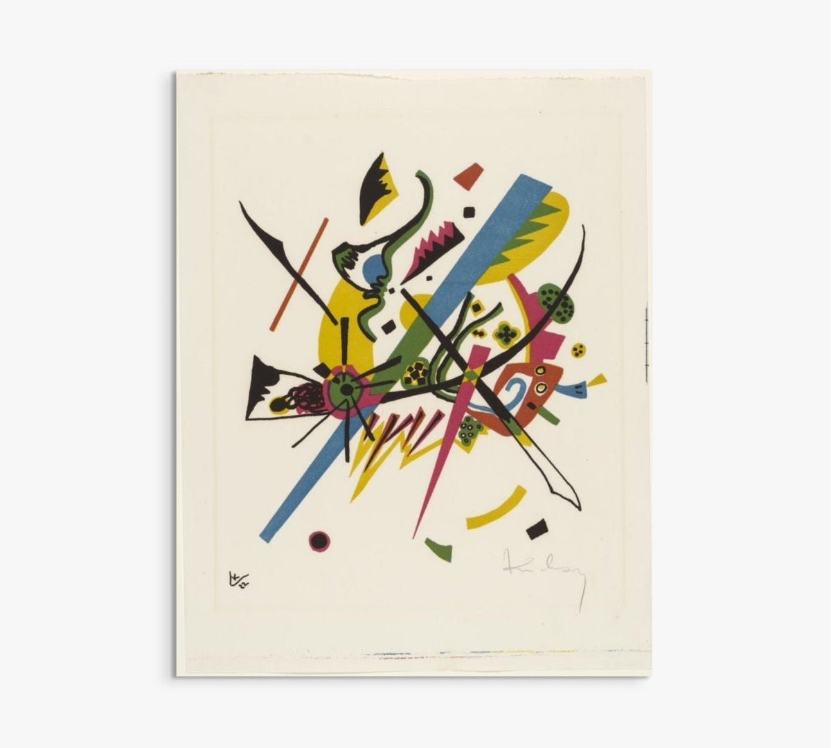 Small Worlds I Wassily Kandinsky ReplicArt Oil Painting Reproduction