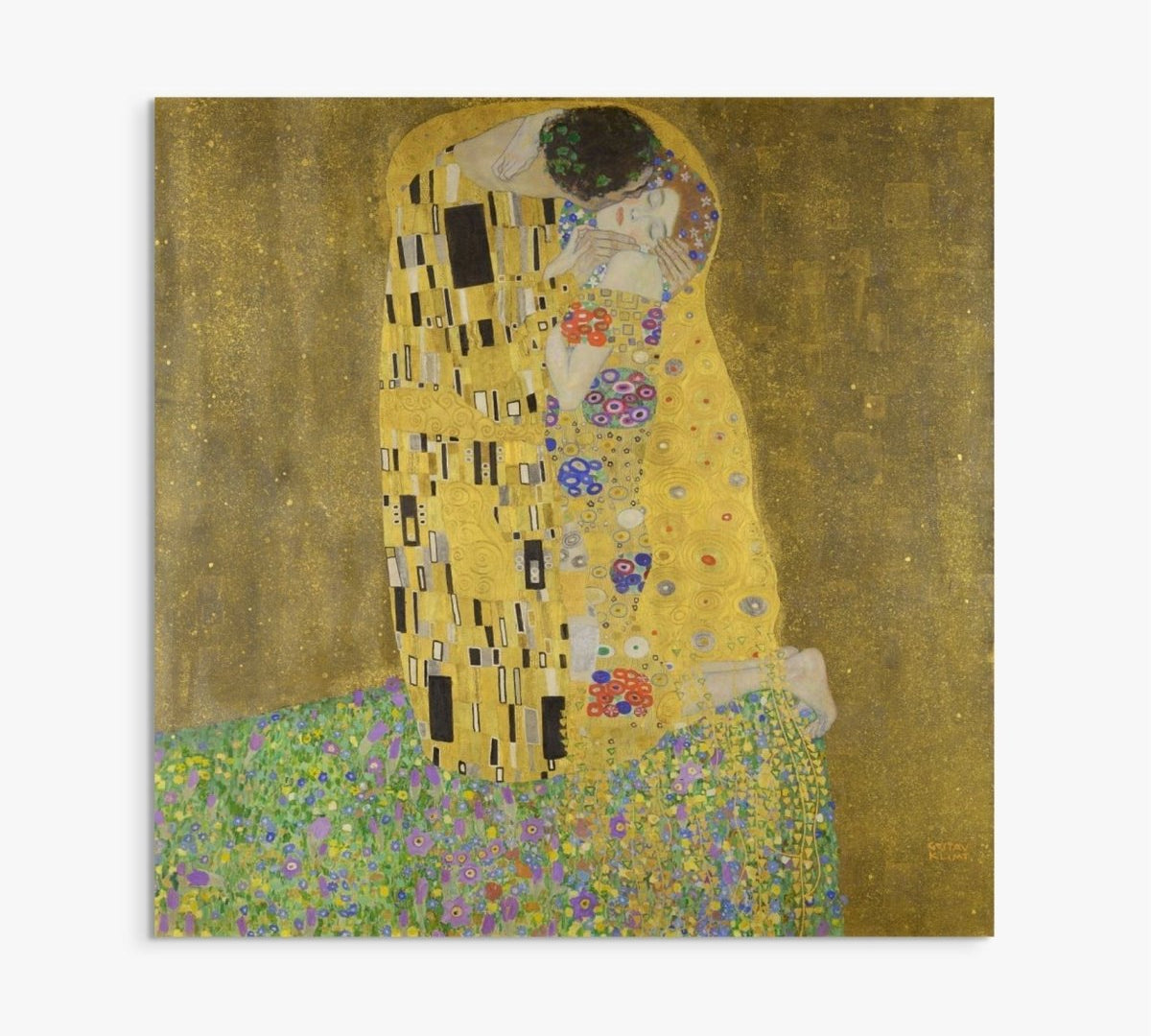 The Kiss Gustav Klimt ReplicArt Oil Painting Reproduction
