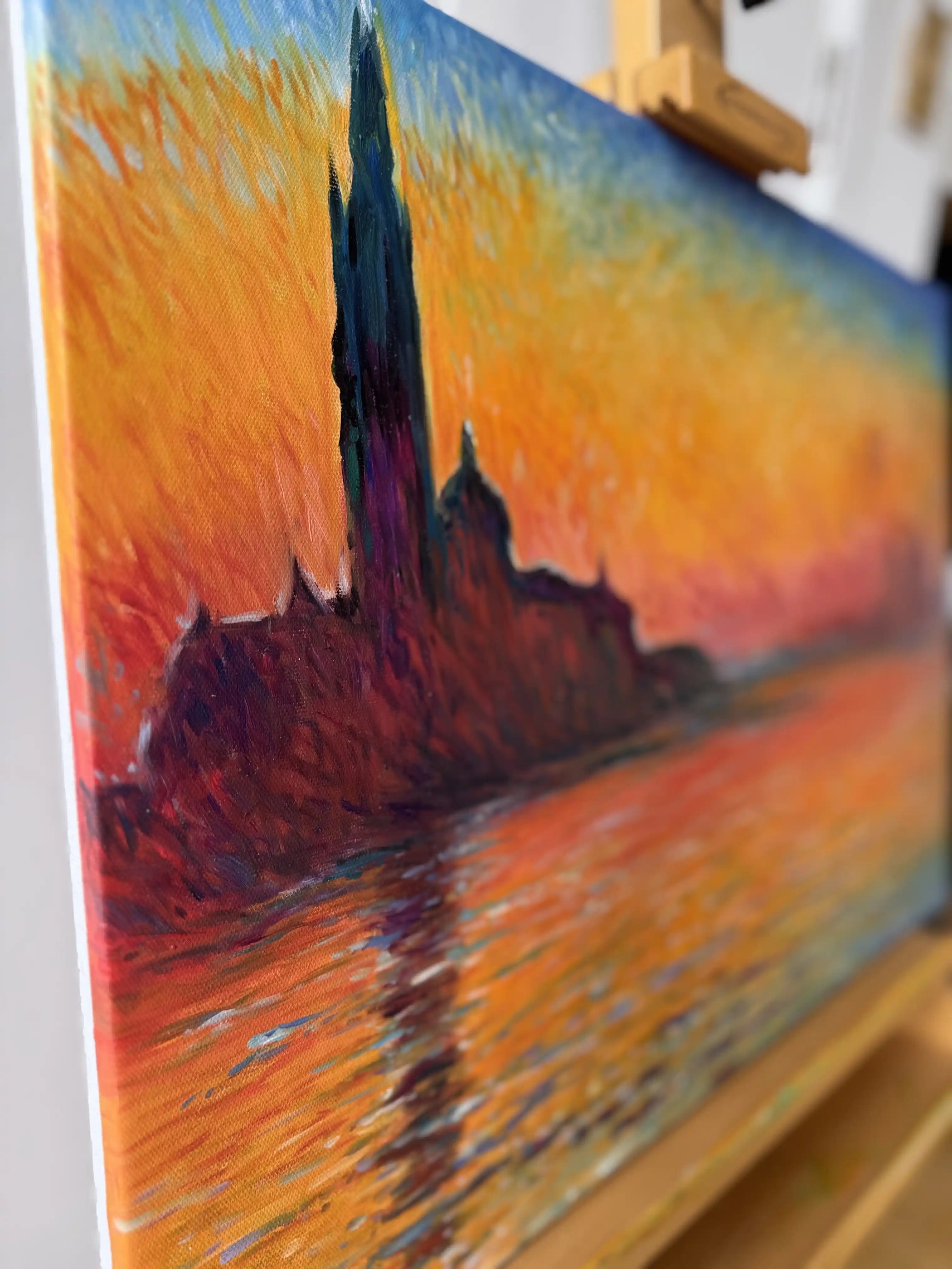 Claude Monet San Giorgio Maggiore at Dusk