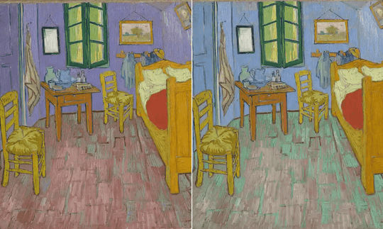 How Van Gogh's Painting Colors have Changed Over Time