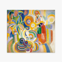 Portuguese Woman Robert Delaunay ReplicArt Oil Painting Reproduction