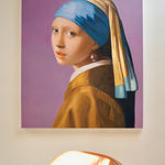 Hand-painted custom oil portrait on canvas, ReplicArt