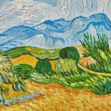 Oil paint texture on a ReplicArt canvas