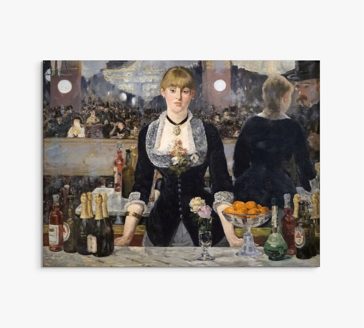 A Bar at the Folies - Bergere Edouard Manet ReplicArt Oil Painting Reproduction