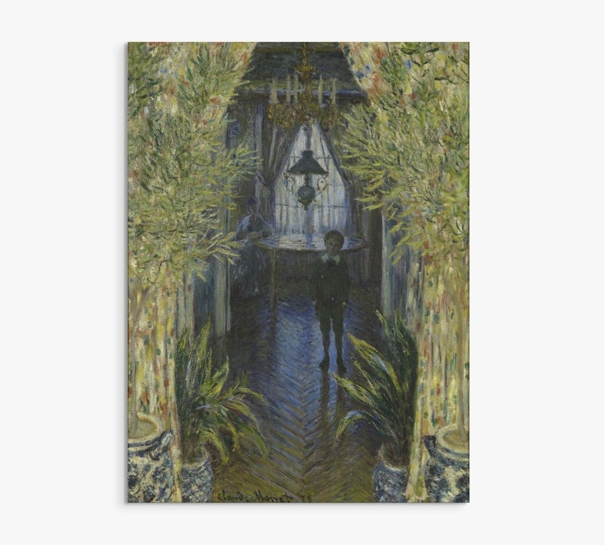 A Corner of the Apartment Claude Monet ReplicArt Oil Painting Reproduction