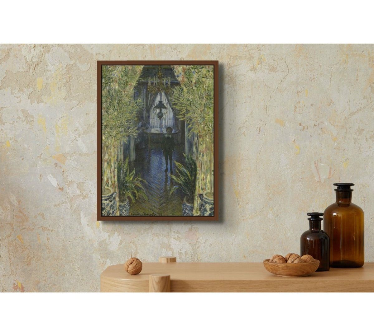 A Corner of the Apartment Claude Monet ReplicArt Oil Painting Reproduction