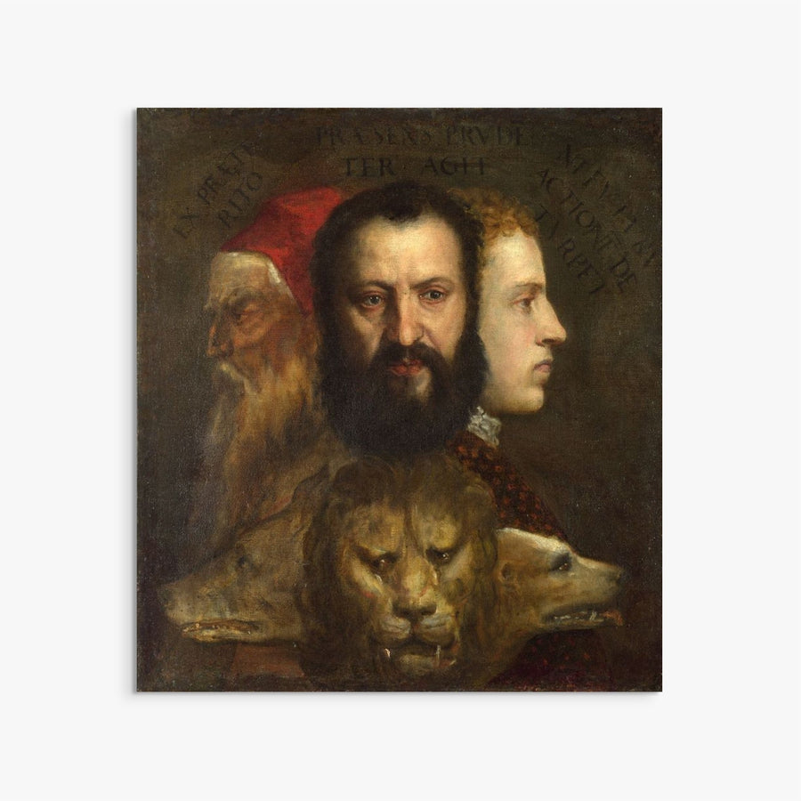 An Allegory of Prudence Titian ReplicArt Oil Painting Reproduction
