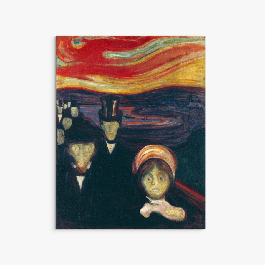 Anxiety Edvard Munch ReplicArt Oil Painting Reproduction