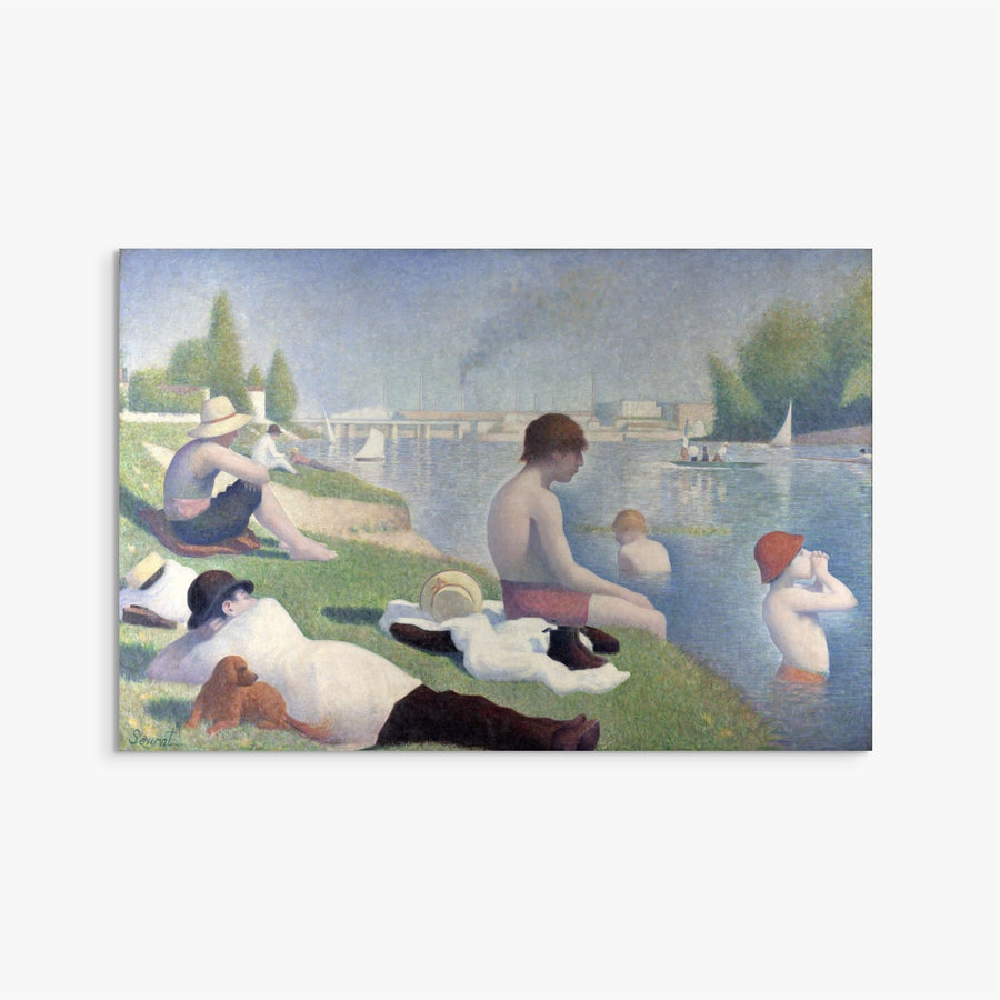 Bathers in Asnieres Seurat ReplicArt Oil Painting Reproduction