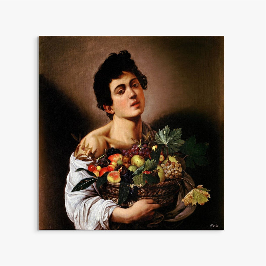 Boy with a Basket of Fruit Caravaggio ReplicArt Oil Painting Reproduction