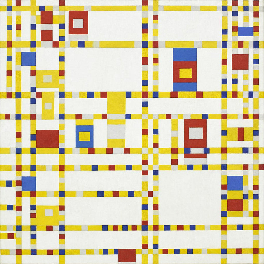 Broadway Boogie Woogie Piet Mondrian ReplicArt Oil Painting Reproduction