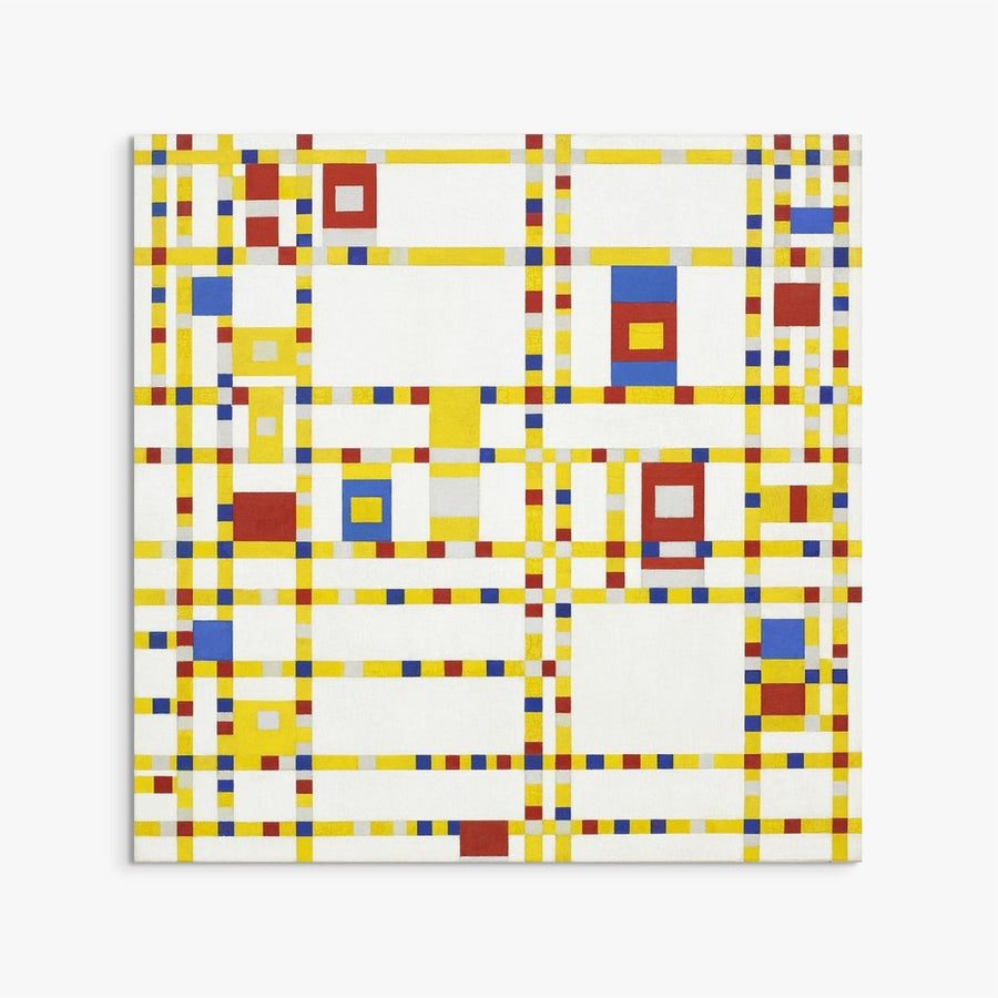 Broadway Boogie Woogie Piet Mondrian ReplicArt Oil Painting Reproduction