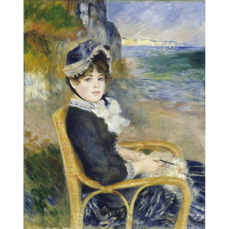 By the Seashore Auguste Renoir ReplicArt Oil Painting Reproduction