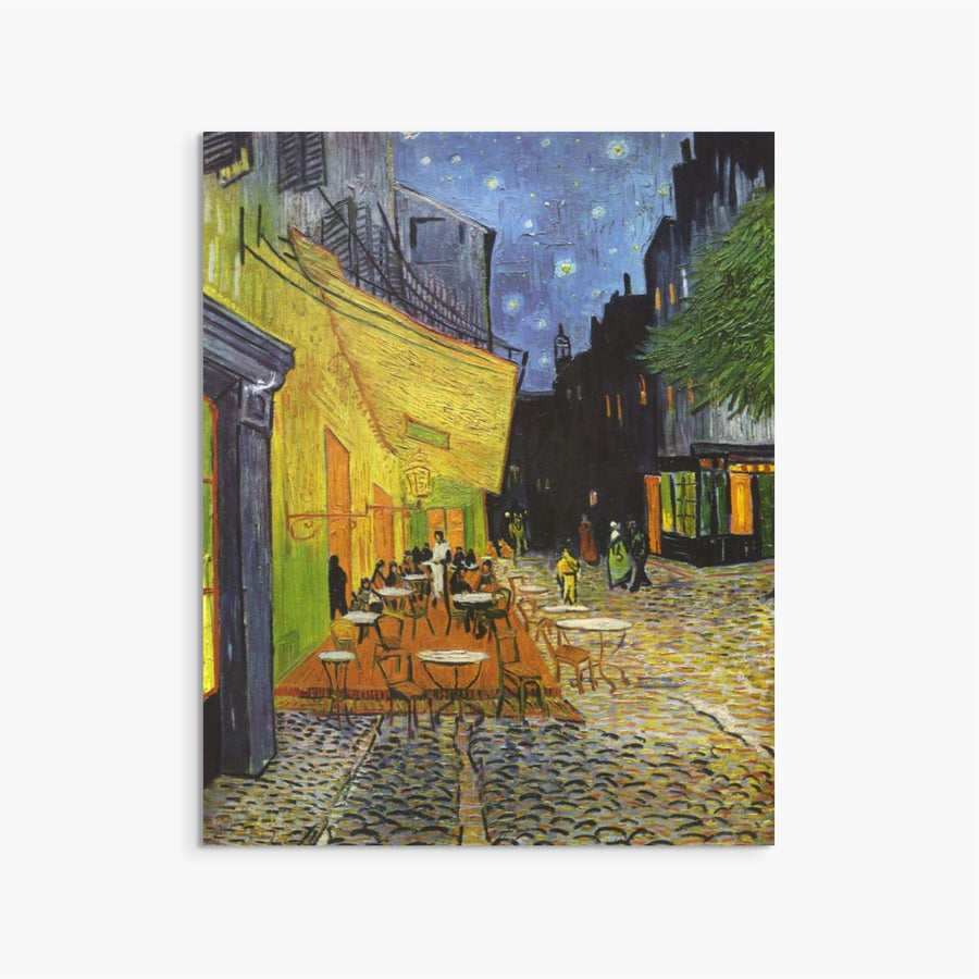 Cafe Terrace at Night Vincent Van gogh ReplicArt Oil Painting Reproduction