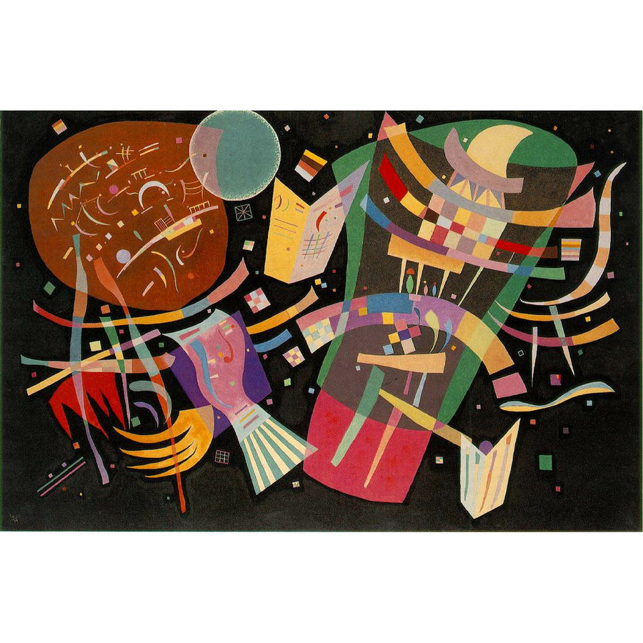 Composition 10 Wassily Kandinsky ReplicArt Oil Painting Reproduction