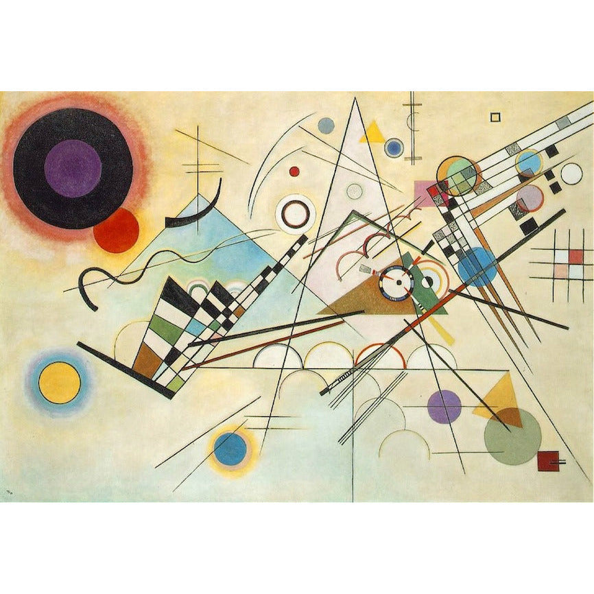 Composition 8 Wassily Kandinsky ReplicArt Oil Painting Reproduction