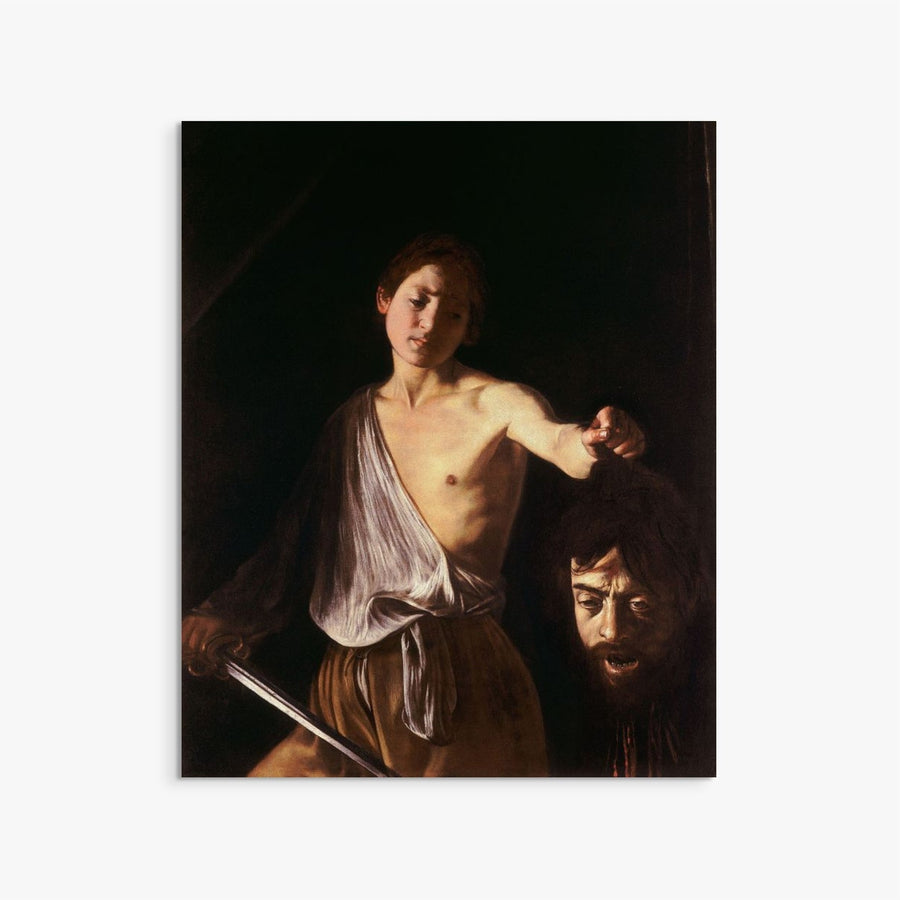 David with the Head of Goliath Caravaggio ReplicArt Oil Painting Reproduction