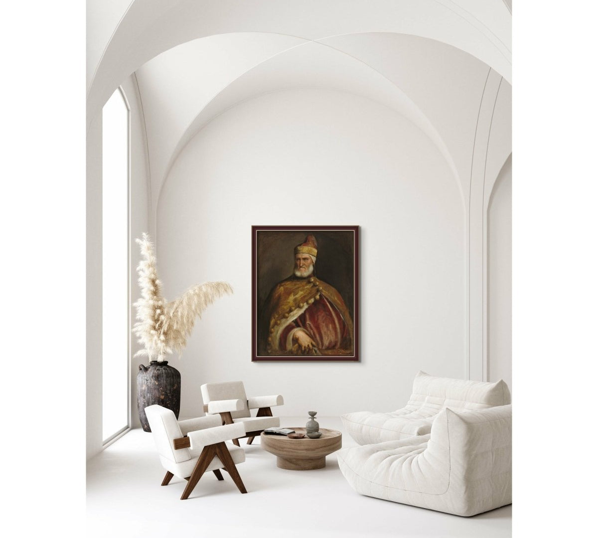 Doge Andrea Gritti Titian ReplicArt Oil Painting Reproduction