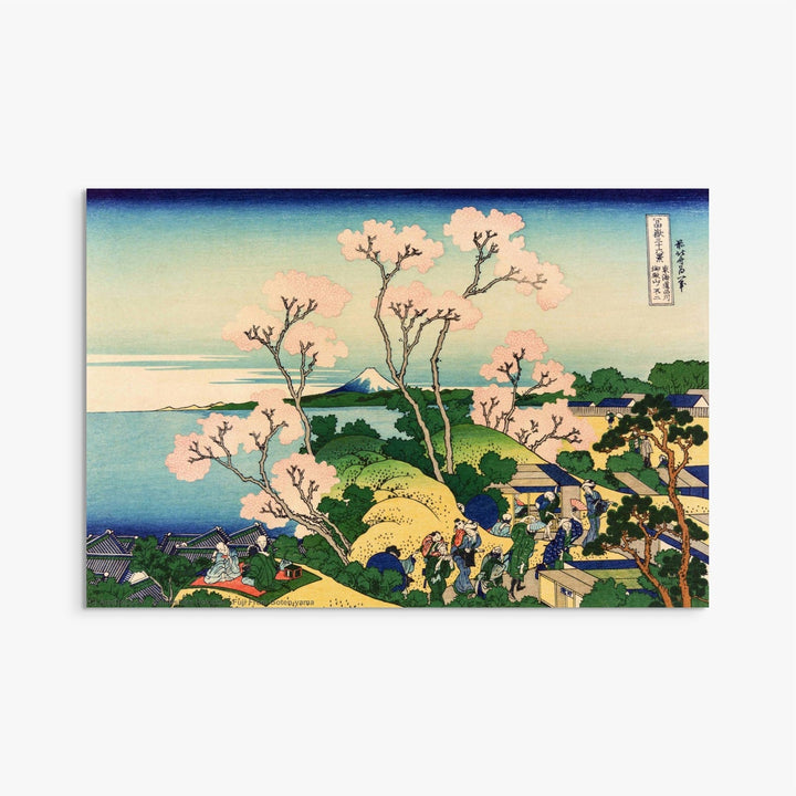 Fuji from Gotenyama Hokusai ReplicArt Oil Painting Reproduction