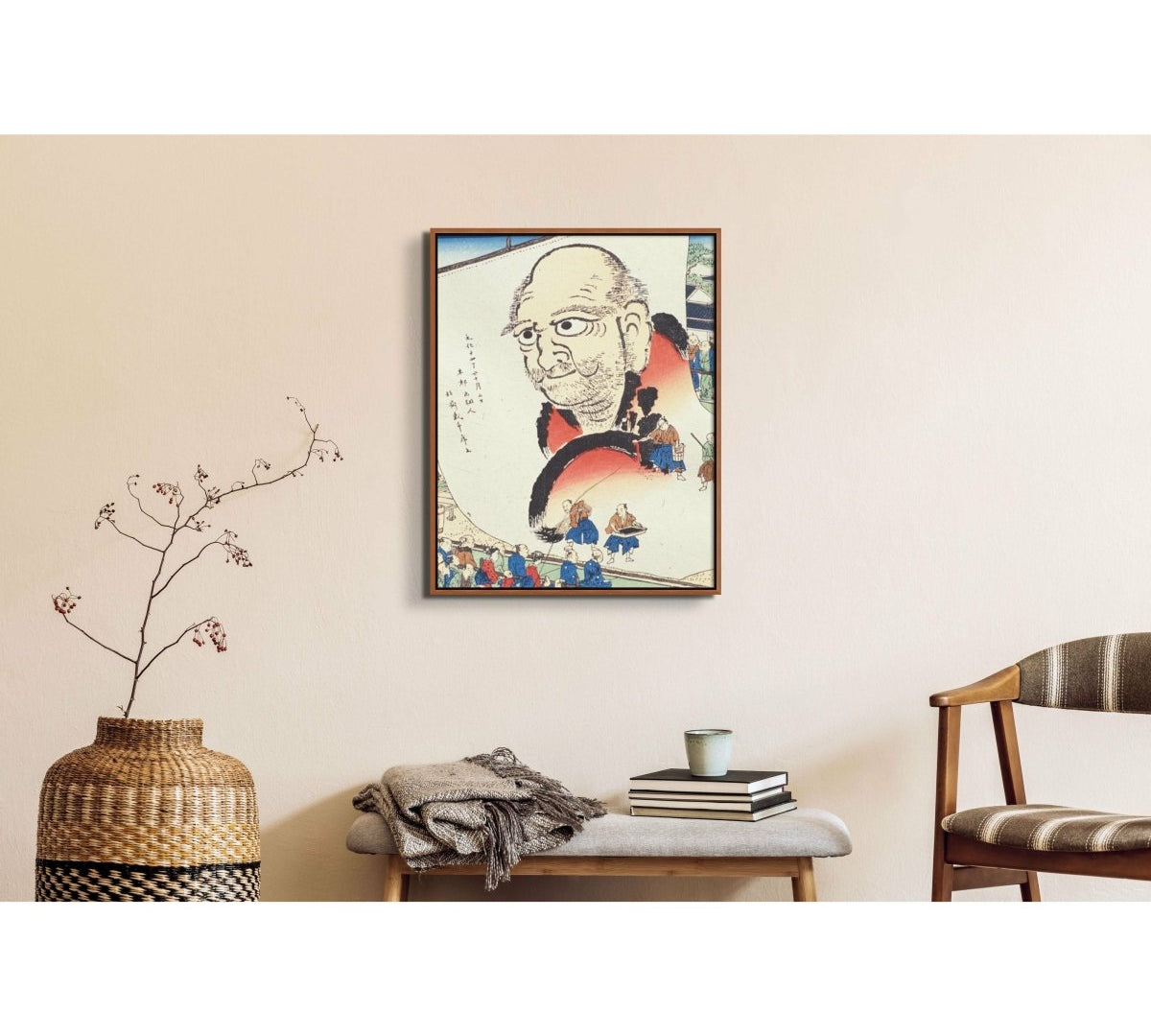 Great Daruma Hokusai ReplicArt Oil Painting Reproduction