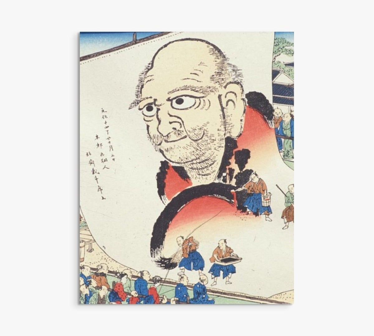 Great Daruma Hokusai ReplicArt Oil Painting Reproduction