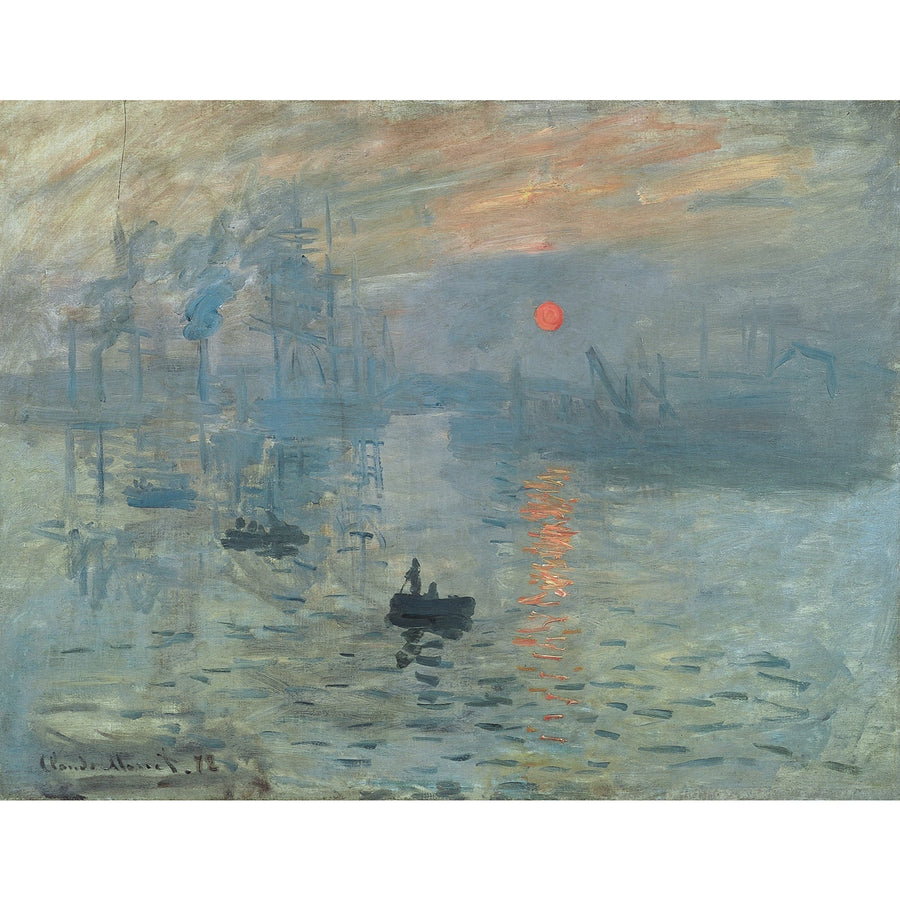 Impression, Sunrise Claude Monet ReplicArt Oil Painting Reproduction