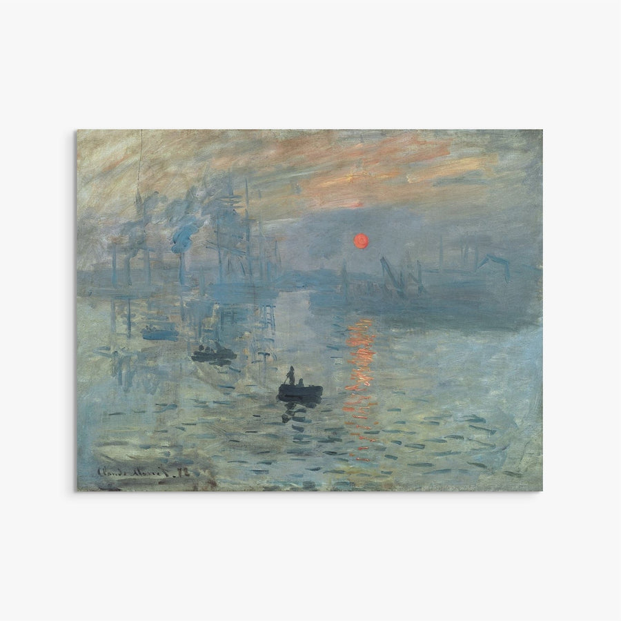 Impression, Sunrise Claude Monet ReplicArt Oil Painting Reproduction