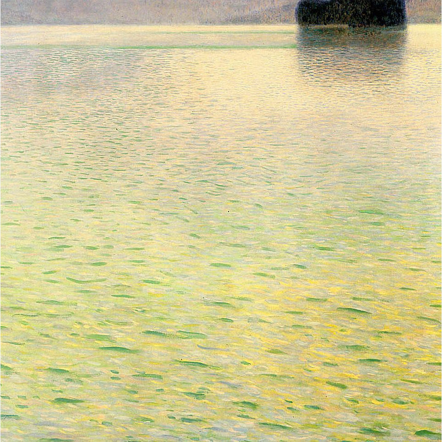 Island in the Attersee Gustav Klimt ReplicArt Oil Painting Reproduction