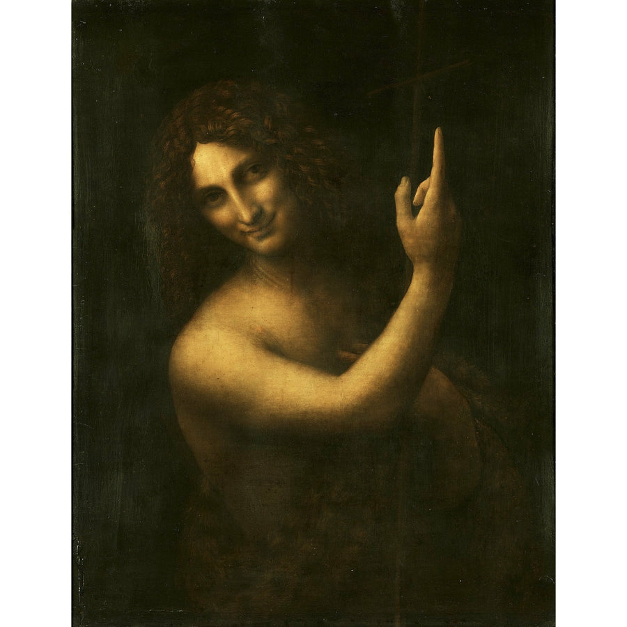 John the Baptist Leonardo Da Vinci ReplicArt Oil Painting Reproduction