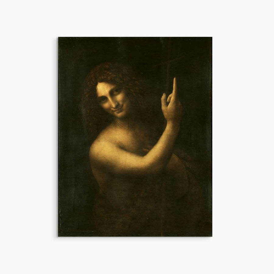 John the Baptist Leonardo Da Vinci ReplicArt Oil Painting Reproduction