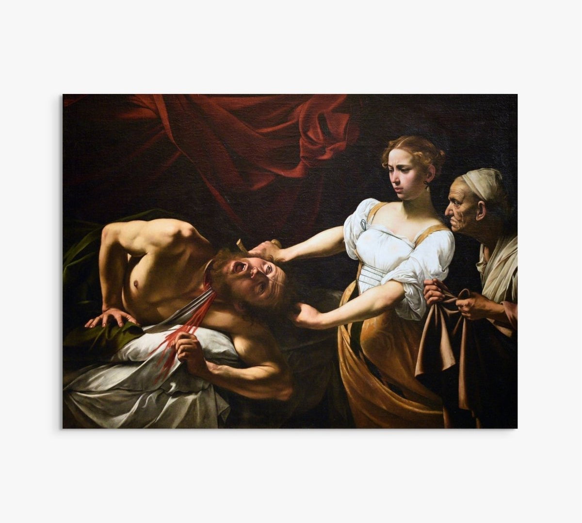 Judith Beheading Holofernes Caravaggio ReplicArt Oil Painting Reproduction