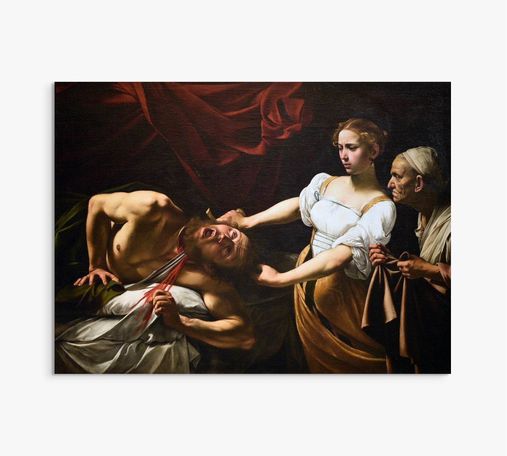 Judith Beheading Holofernes Caravaggio ReplicArt Oil Painting Reproduction