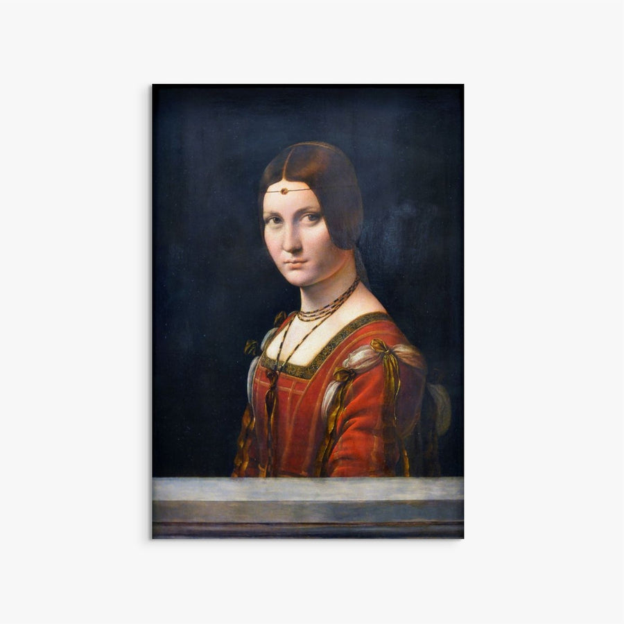 La Belle Ferronniere Leonardo Da Vinci ReplicArt Oil Painting Reproduction