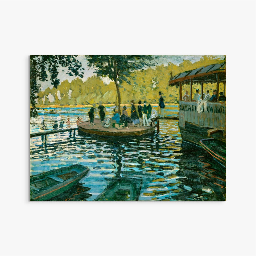 La Grenouillere Claude Monet ReplicArt Oil Painting Reproduction