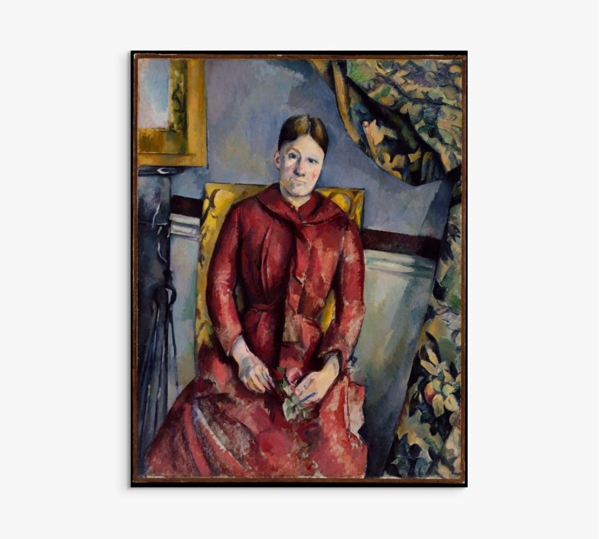 Madame Cézanne Paul Cézanne ReplicArt Oil Painting Reproduction