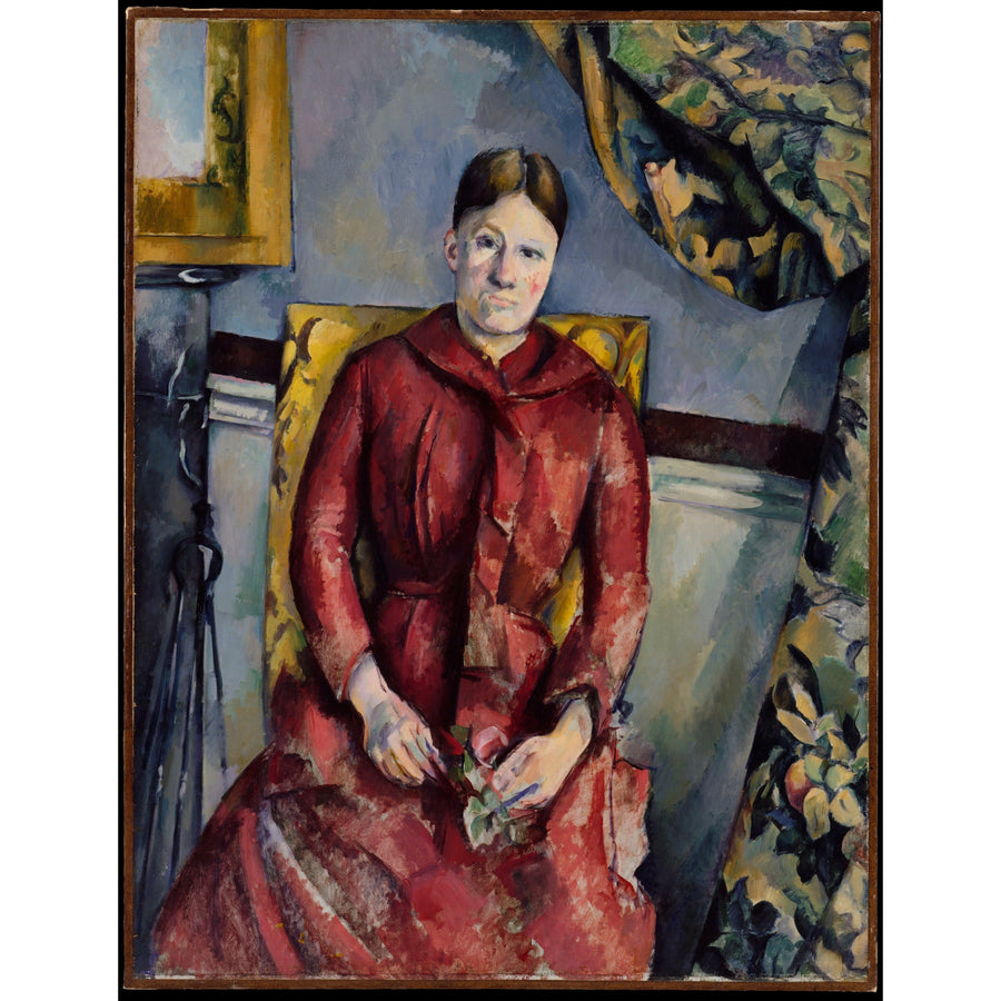 Madame Cézanne Paul Cézanne ReplicArt Oil Painting Reproduction