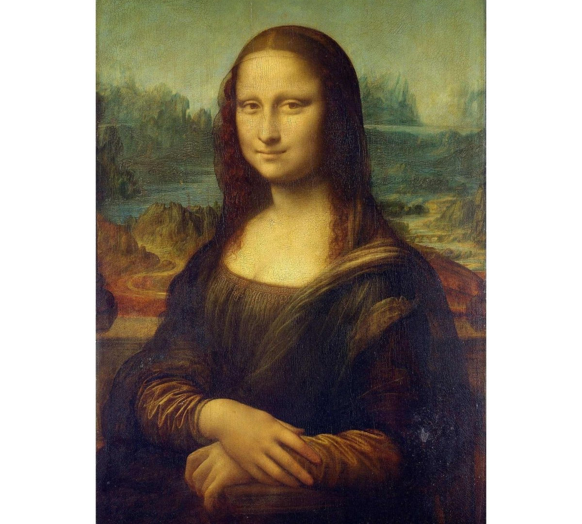 Mona Lisa Leonardo Da Vinci ReplicArt Oil Painting Reproduction