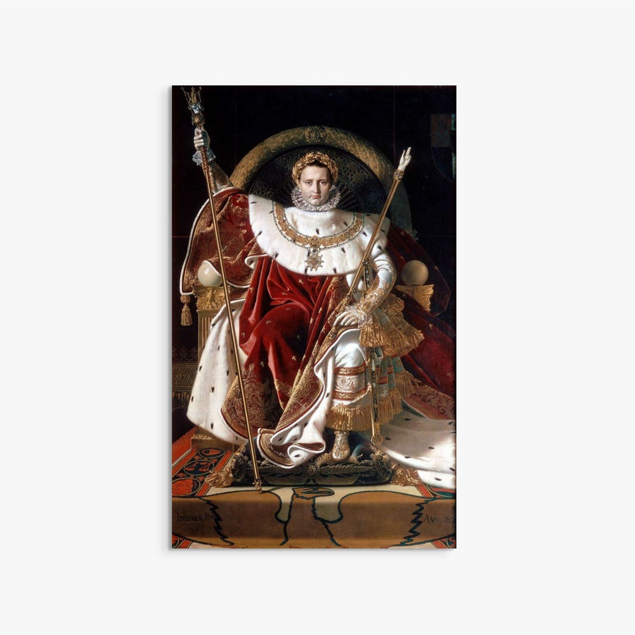 Napoleon on his Imperial throne Ingres ReplicArt Oil Painting Reproduction
