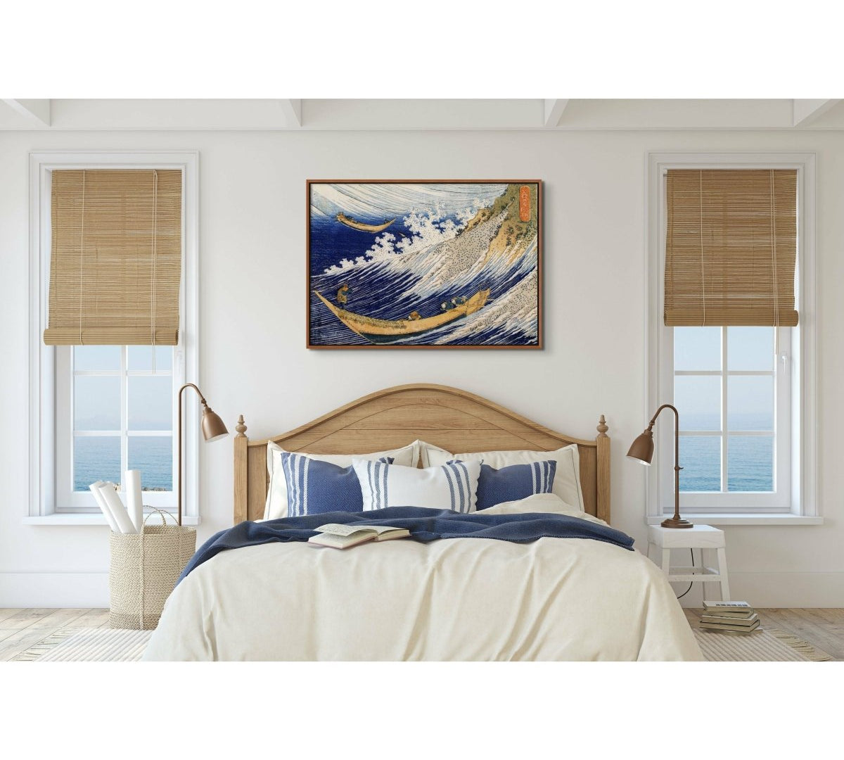 Ocean waves Hokusai ReplicArt Oil Painting Reproduction