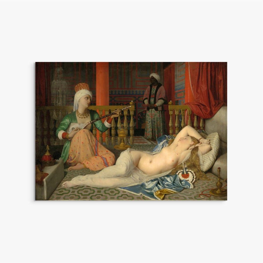 Odalisque with Slave Ingres ReplicArt Oil Painting Reproduction