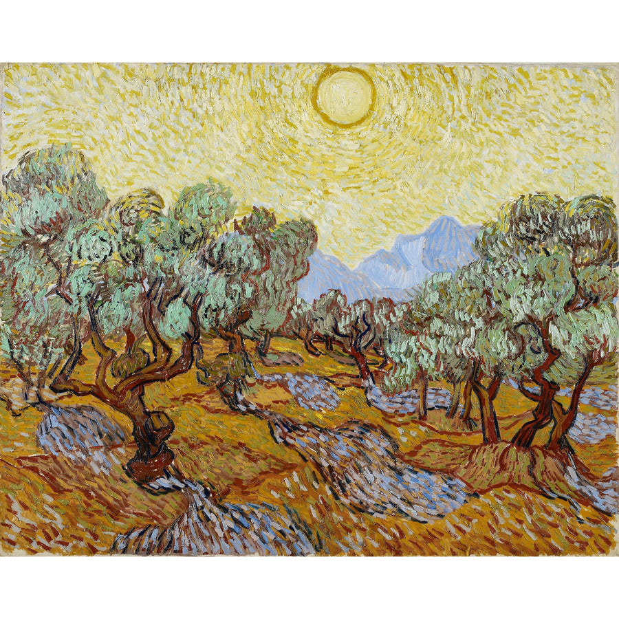 Olive Trees Vincent Van gogh ReplicArt Oil Painting Reproduction